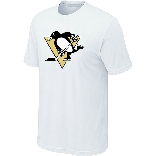 NHL Pittsburgh Penguins Big & Tall Logo White T-Shirt