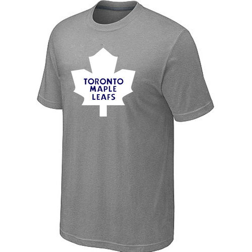 NHL Toronto Maple Leafs Big & Tall Logo L.Grey T-Shirt NHL Toronto Maple Leafs Big & Tall Logo L.Grey T-Shirt