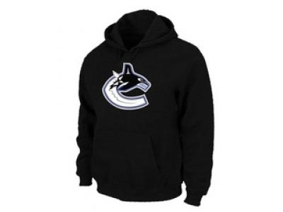 NHL Vancouver Canucks Orange Big & Tall Logo Pullover Hoodie Black NHL Vancouver Canucks Orange Big & Tall Logo Pullover Hoodie Black