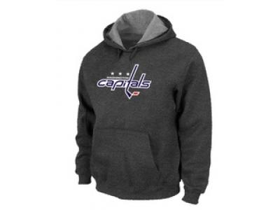 NHL Washington Capitals Big & Tall Logo Pullover Hoodie D.Grey