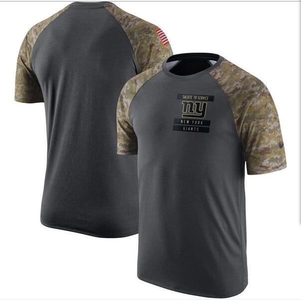 NY Giants Anthracite Salute to Service Men's Short Sleeve T-Shirt NY Giants Anthracite Salute to Service Men's Short Sleeve T-Shirt