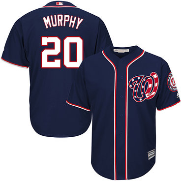 Nationals #20 Daniel Murphy Navy Blue Cool Base Stitched Youth MLB Jersey Nationals #20 Daniel Murphy Navy Blue Cool Base Stitched Youth MLB Jersey