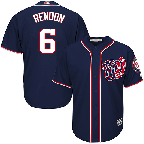 Nationals #6 Anthony Rendon Navy Blue Cool Base Stitched Youth MLB Jersey Nationals #6 Anthony Rendon Navy Blue Cool Base Stitched Youth MLB Jersey