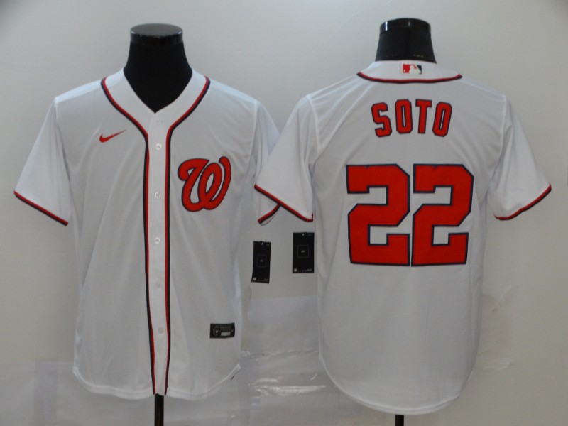 Nationals 22 Juan Soto White Nike 2020 Cool Base Jersey Nationals 22 Juan Soto White Nike 2020 Cool Base Jersey
