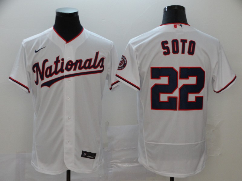 Nationals 22 Juan Soto White Nike 2020 Flexbase Jersey Nationals 22 Juan Soto White Nike 2020 Flexbase Jersey