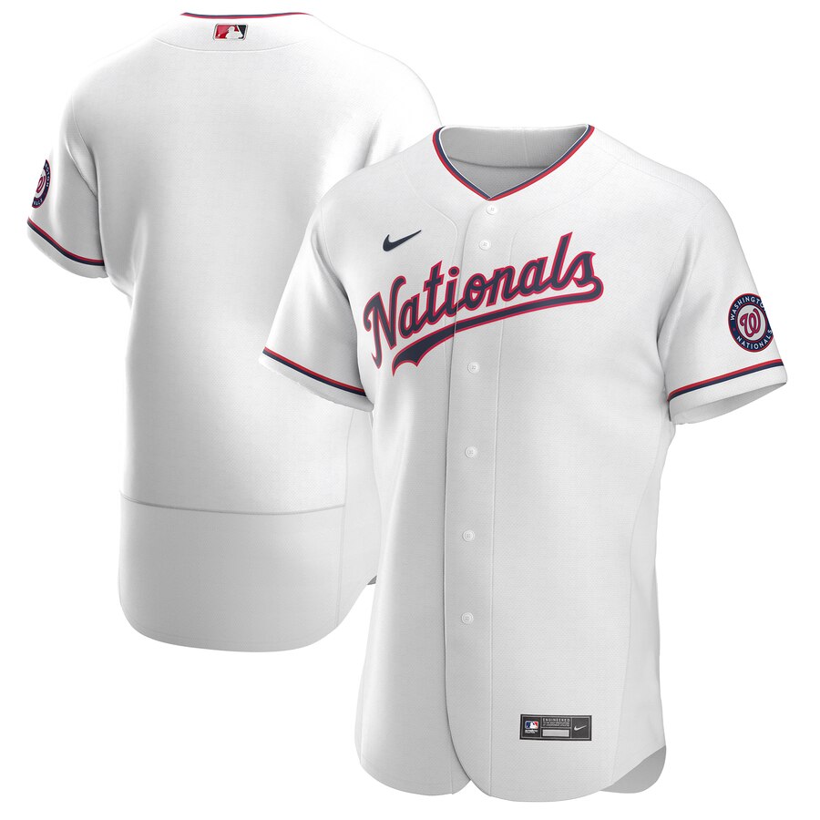 Nationals Blank White Nike 2020 Flexbase Jersey Nationals Blank White Nike 2020 Flexbase Jersey