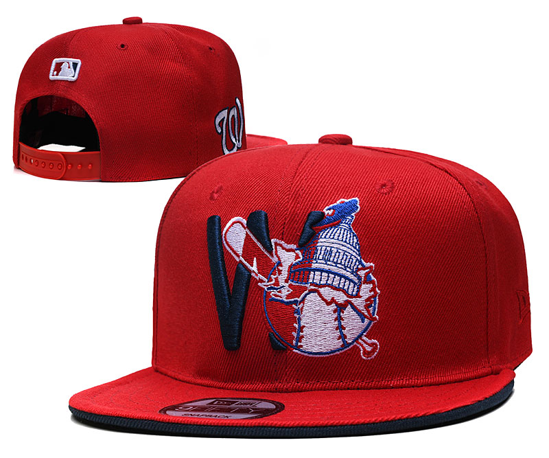 Nationals Snapback Hat--YD