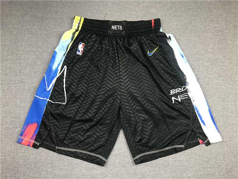 Nets Teams Black City Edition Swingman Shorts Nets Teams Black City Edition Swingman Shorts