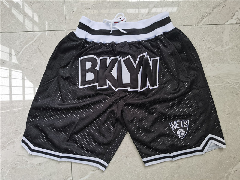 Nets Teams Black Just Don With Pocket Swingman Shorts Nets Teams Black Just Don With Pocket Swingman Shorts