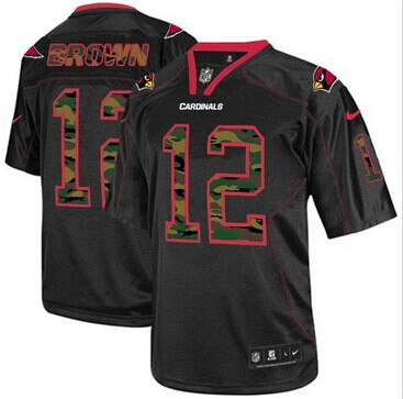 New Arizona Cardinals #12 John Brown Black NFL Elite Camo Fashion Jersey New Arizona Cardinals #12 John Brown Black NFL Elite Camo Fashion Jersey