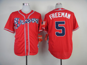 New Atlanta Braves Military Commemorative Alternate Majestic Freddie Freeman Player Jersey