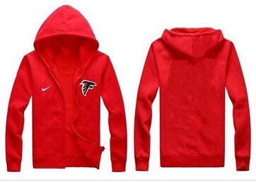 New Atlanta Falcons Authentic Logo Hoodie Red