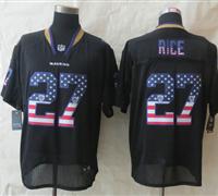 New Baltimore Ravens #27 Ray Rice USA Flag Fashion Black Elite Jerseys New Baltimore Ravens #27 Ray Rice USA Flag Fashion Black Elite Jerseys