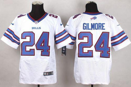 New Buffalo Bills #24 Stephon Gilmore White Men's Stitched NFL New Elite Jersey New Buffalo Bills #24 Stephon Gilmore White Men's Stitched NFL New Elite Jersey