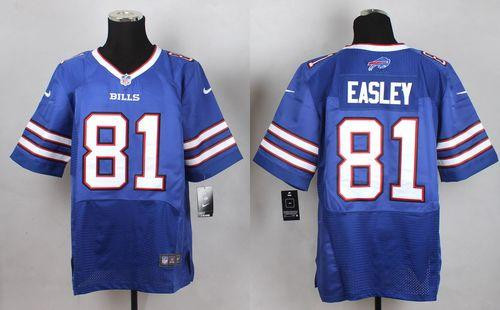 New Buffalo Bills #81 Marcus Easley Royal Blue Team Color Men's Stitched NFL New Elite Jersey New Buffalo Bills #81 Marcus Easley Royal Blue Team Color Men's Stitched NFL New Elite Jersey
