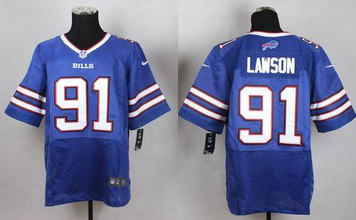 New Buffalo Bills #91 Manny Lawson Royal Blue Team Color Men's Stitched NFL New Elite Jersey New Buffalo Bills #91 Manny Lawson Royal Blue Team Color Men's Stitched NFL New Elite Jersey
