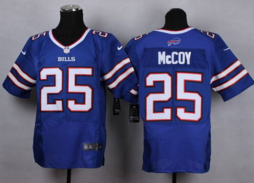 New Buffalo Bills #25 LeSean McCoy Nike Royal Blue Elite Jersey