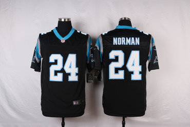 New Carolina Panthers #24 Josh Norman Black Color Men's Stitched NFL Elite Jersey New Carolina Panthers #24 Josh Norman Black Color Men's Stitched NFL Elite Jersey