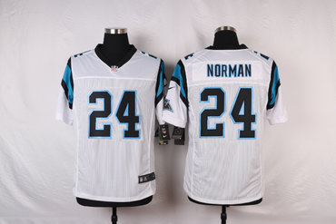 New Carolina Panthers #24 Josh Norman White Men's Stitched NFL Elite Jersey New Carolina Panthers #24 Josh Norman White Men's Stitched NFL Elite Jersey