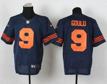 New Chicago Bears #9 Robbie Gould Navy Blue 1940s Throwback NFL Elite Jersey New Chicago Bears #9 Robbie Gould Navy Blue 1940s Throwback NFL Elite Jersey