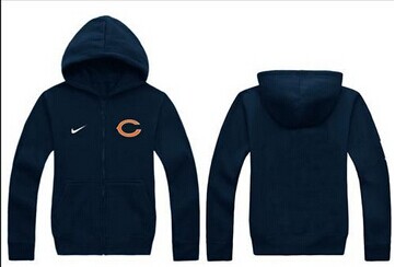 New Chicago Bears Authentic Logo Hoodie Navy Blue New Chicago Bears Authentic Logo Hoodie Navy Blue
