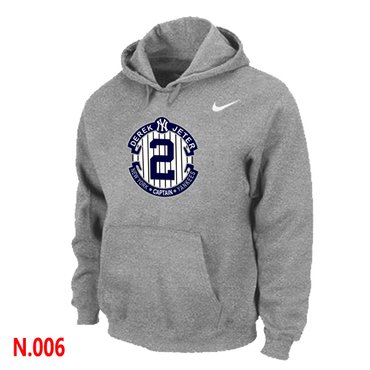 New Derek Jeter New York Yankees Official Final Season Commemorative Logo Pullover Hoodie L.Grey New Derek Jeter New York Yankees Official Final Season Commemorative Logo Pullover Hoodie L.Grey