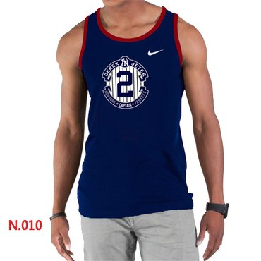 New Derek Jeter New York Yankees Official Final Season Commemorative Logo men Tank Top D.Blue New Derek Jeter New York Yankees Official Final Season Commemorative Logo men Tank Top D.Blue