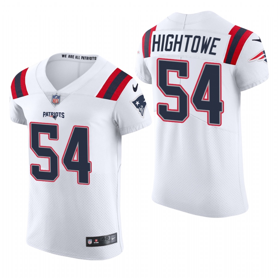 New England Patriots #54 Dont'a Hightower Nike Men's White Team Color Men's Stitched NFL 2020 Vapor Untouchable Elite Jersey New England Patriots #54 Dont'a Hightower Nike Men's White Team Color Men's Stitched NFL 2020 Vapor Untouchable Elite Jersey