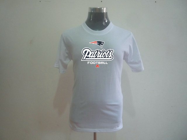 NEW NFL New England Patriots Big & Tall Critical Victory T-Shirt White