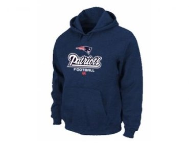 New England Patriots Critical Victory Pullover Hoodie D.Blue