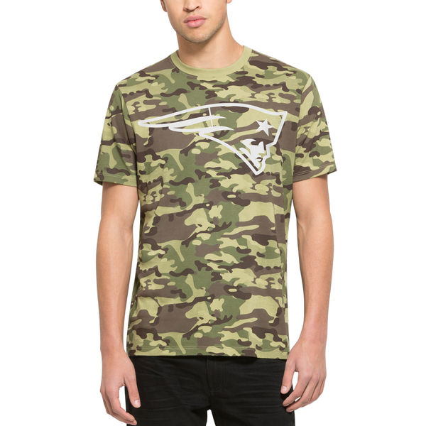 New England Patriots Fresh Team Logo Camo Men's Short Sleeve T-Shirt New England Patriots Fresh Team Logo Camo Men's Short Sleeve T-Shirt