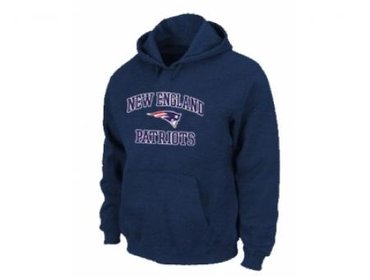New England Patriots Heart & Soul Pullover Hoodie D.Blue
