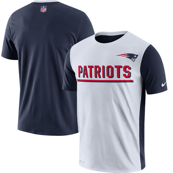New England Patriots Nike Champ Drive 2.0 Performance T-Shirt White New England Patriots Nike Champ Drive 2.0 Performance T-Shirt White