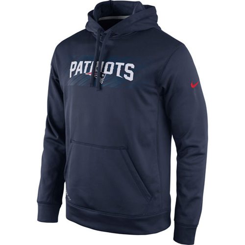 New England Patriots Nike KO Speed Wordmark Performance Hoodie Navy Blue New England Patriots Nike KO Speed Wordmark Performance Hoodie Navy Blue