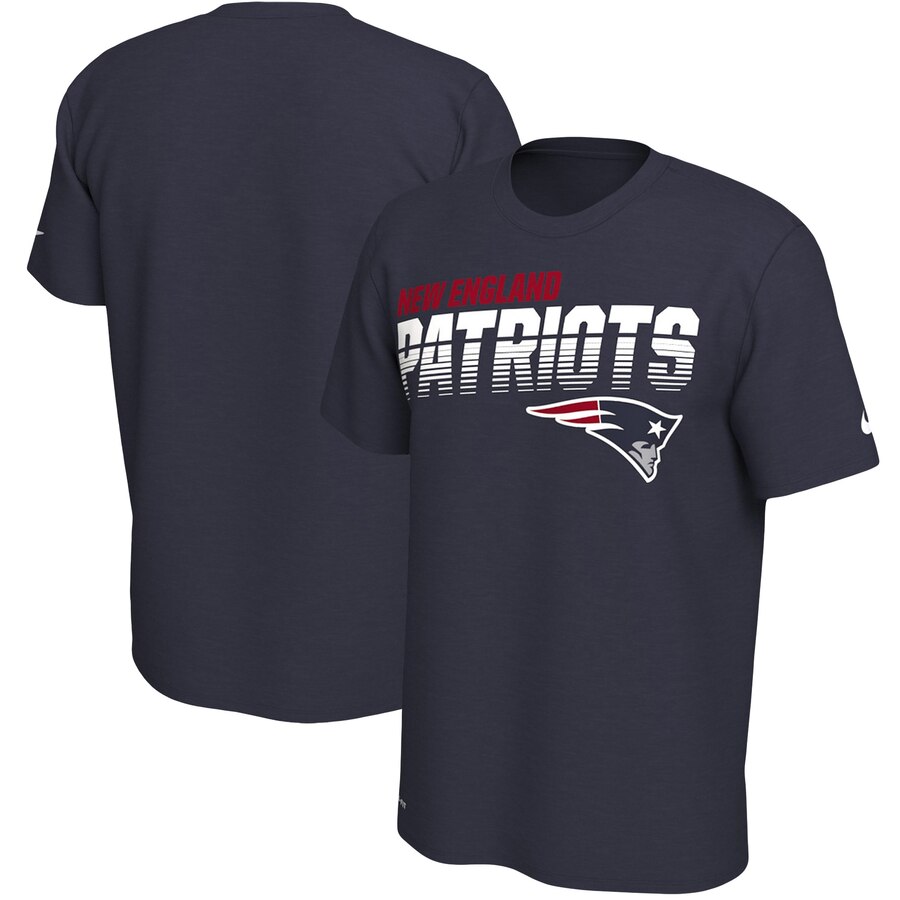 New England Patriots Nike Sideline Line Of Scrimmage Legend Performance T-Shirt Navy New England Patriots Nike Sideline Line Of Scrimmage Legend Performance T-Shirt Navy
