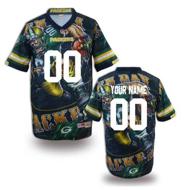 New Green Bay Packers Customized Jersey-01