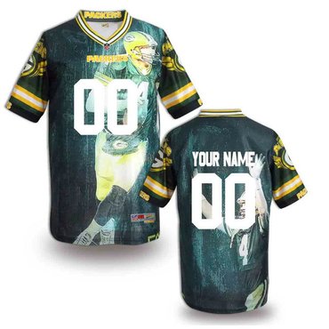 New Green Bay Packers Customized Jersey-06