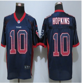 New Houston Texans 10 DeAndre Hopkins Drift Fashion Blue Elite Jerseys New Houston Texans 10 DeAndre Hopkins Drift Fashion Blue Elite Jerseys
