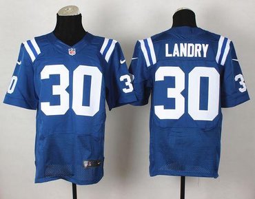 New Indianapolis Colts #30 LaRon Landry Royal Blue Team Color NFL Elite Jersey