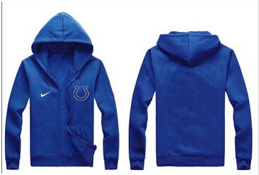 New Indianapolis Colts Authentic Logo Hoodie Blue New Indianapolis Colts Authentic Logo Hoodie Blue