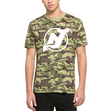 New Jersey Devils '47 Alpha T-Shirt Camo New Jersey Devils '47 Alpha T-Shirt Camo