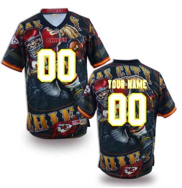 New Kansas City Chiefs Customized Jersey-01 New Kansas City Chiefs Customized Jersey-01