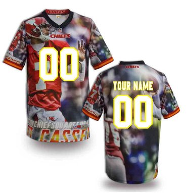 New Kansas City Chiefs Customized Jersey-02 New Kansas City Chiefs Customized Jersey-02