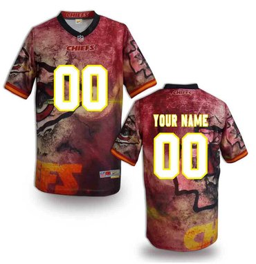 New Kansas City Chiefs Customized Jersey-03 New Kansas City Chiefs Customized Jersey-03