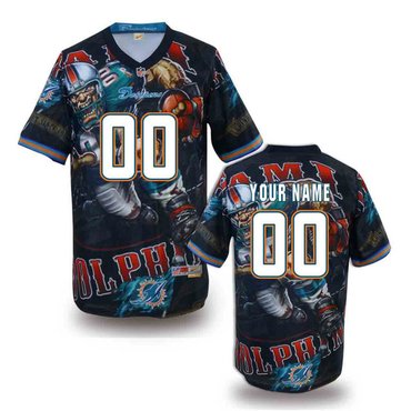 New Miami Dolphins Customized Jersey-01