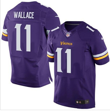 New Minnesota Vikings #11 Mike Wallace Purple Team Color Men's Stitched NFL Elite Jersey New Minnesota Vikings #11 Mike Wallace Purple Team Color Men's Stitched NFL Elite Jersey