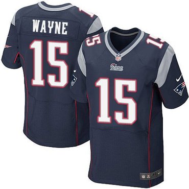 New New England Patriots #15 Reggie Wayne Navy Blue Team Color NFL Elite Jersey New New England Patriots #15 Reggie Wayne Navy Blue Team Color NFL Elite Jersey