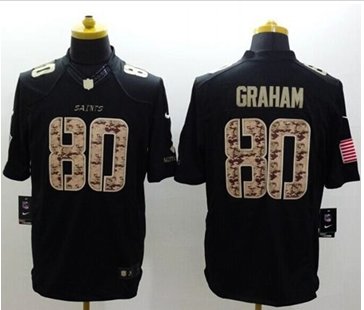 New New Orleans Saints #80 Jimmy Graham Black NFL Limited Salute to Service jersey New New Orleans Saints #80 Jimmy Graham Black NFL Limited Salute to Service jersey