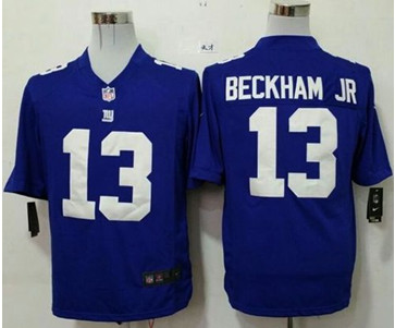 New New York Giants #13 Odell Beckham Jr Royal Blue Team Color Men's Stitched NFL Game jersey New New York Giants #13 Odell Beckham Jr Royal Blue Team Color Men's Stitched NFL Game jersey