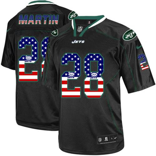 New New York Jets #28 Curtis Martin Black Men''s Stitched NFL Elite USA Flag Fashion Jersey New New York Jets #28 Curtis Martin Black Men''s Stitched NFL Elite USA Flag Fashion Jersey